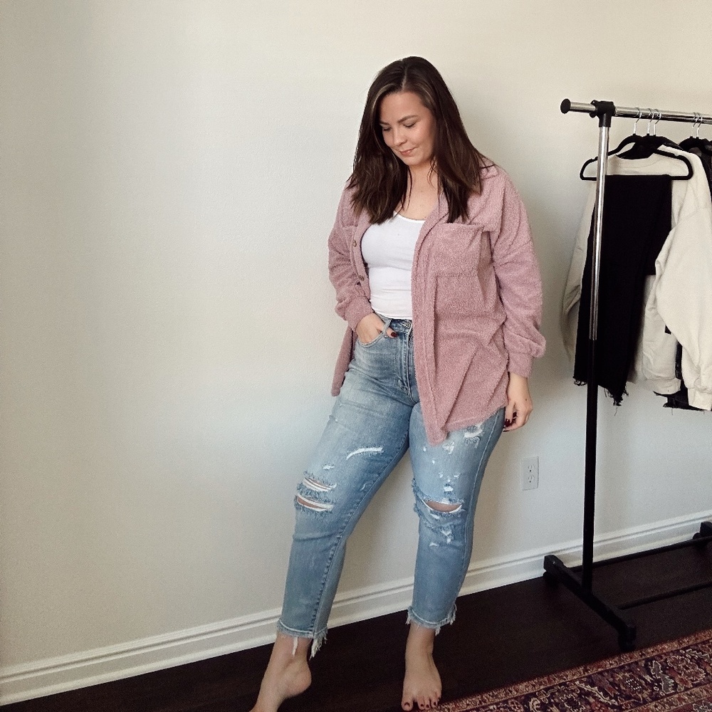 Judy Blue's High Rise Distressed Jean